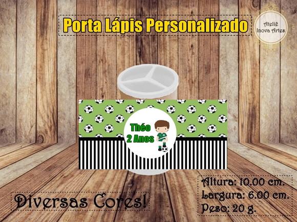 Porta Lápis Personalizado Futebol