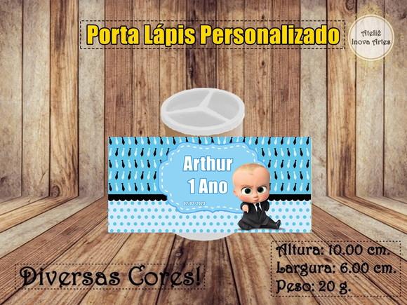 Porta Lápis Personalizado Poderoso Chefinho