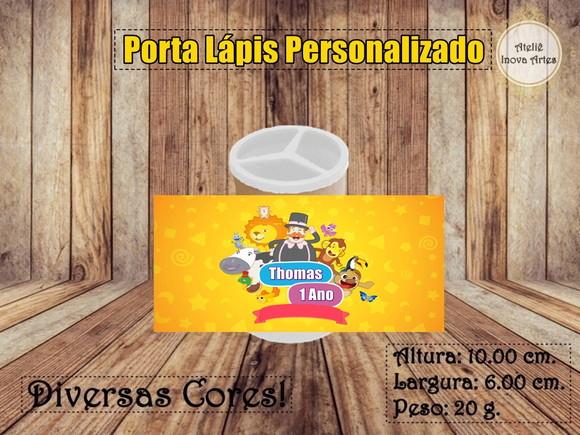 Porta Lápis Personalizado Mundo Bita