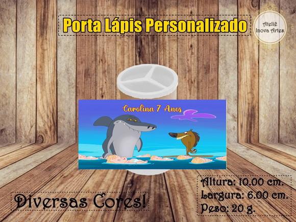 Porta Lápis Personalizado Zig & Sharko