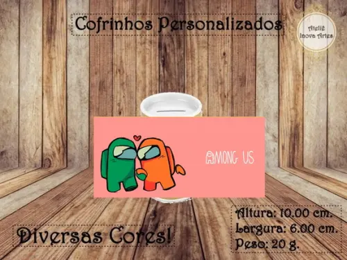 Cofrinho Personalizado Among Us