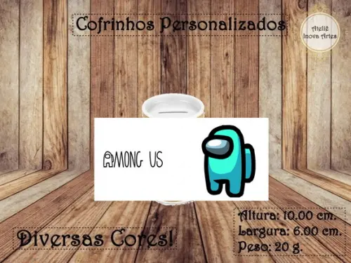 Cofrinho Personalizado Among Us
