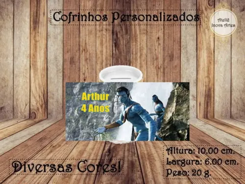 Cofrinho Personalizado Avatar
