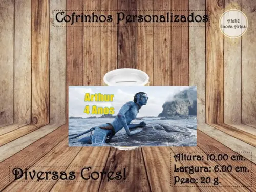 Cofrinho Personalizado Avatar