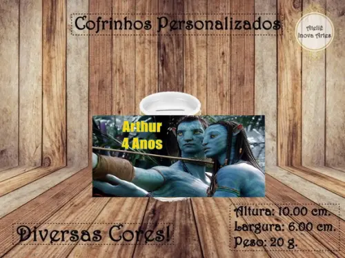 Cofrinho Personalizado Avatar