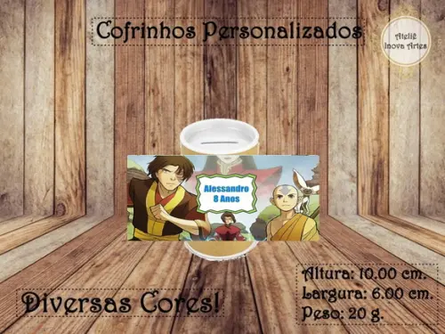 Cofrinho Personalizado Avatar