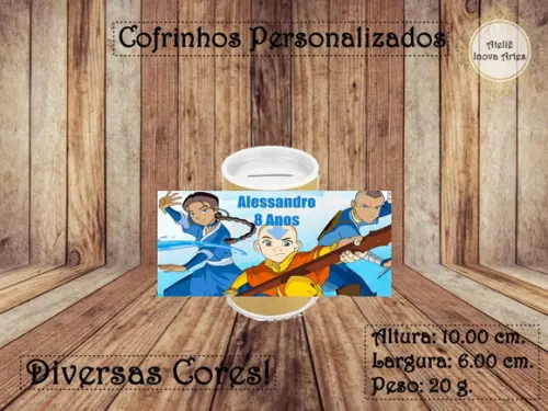 Cofrinho Personalizado Avatar