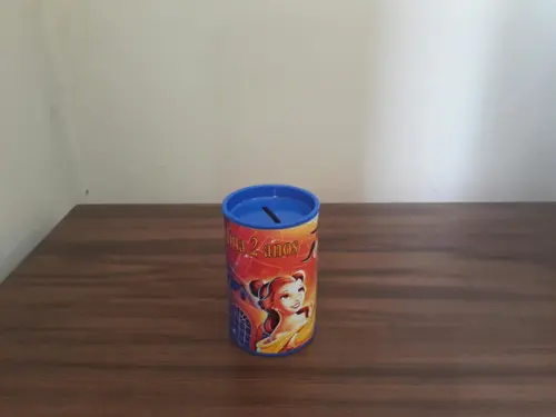 Cofrinho Personalizado Bela e a Fera