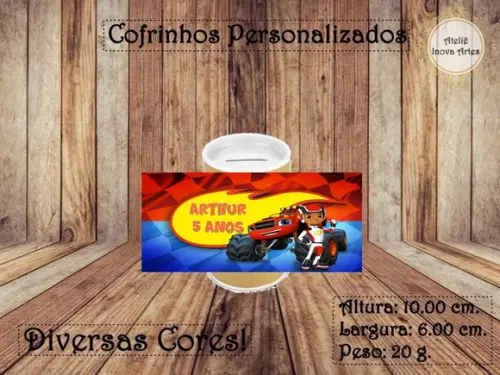 Cofrinho Personalizado Blaze
