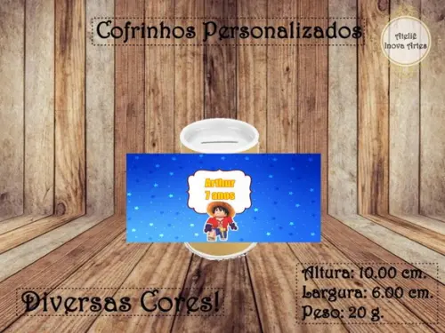 Cofrinho Personalizado Blox Fruits