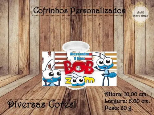 Cofrinho Personalizado Bob Zoom