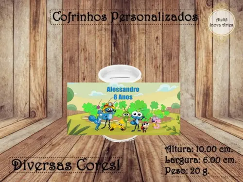 Cofrinho Personalizado Bob Zoom