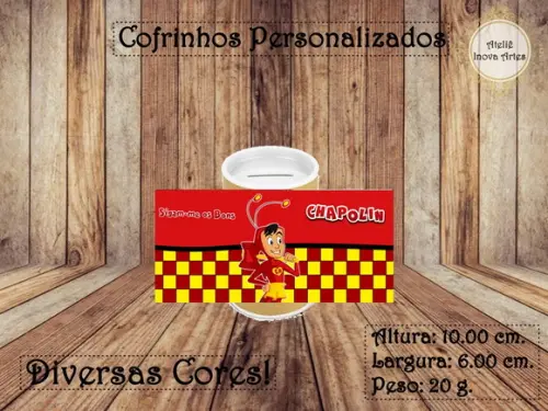 Cofrinho Personalizado Chapolin