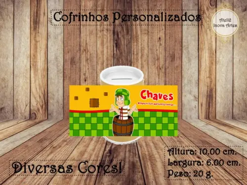Cofrinho Personalizado Chaves