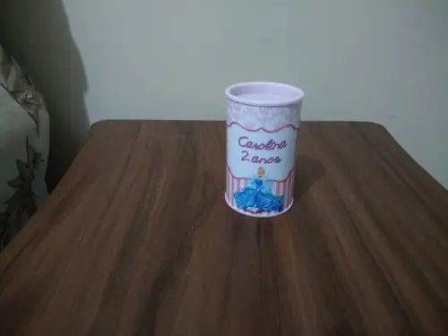 Cofrinho Personalizado Cinderela