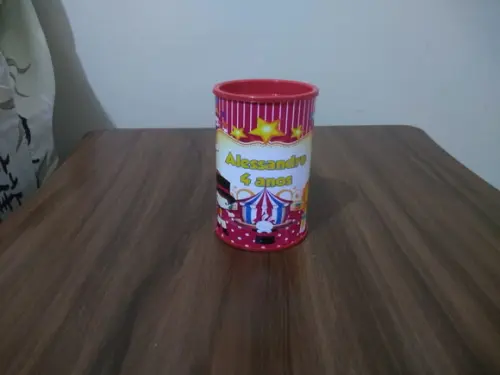 Cofrinho Personalizado Circo