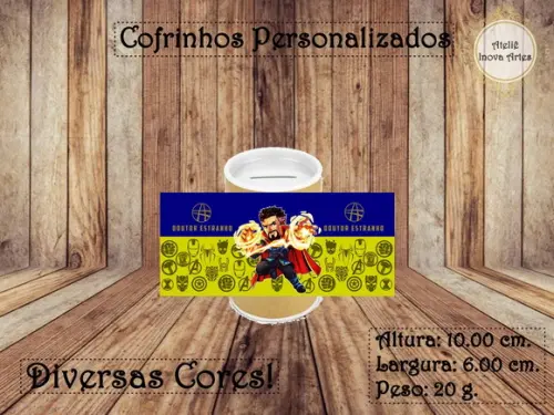 Cofrinho Personalizado Doutor Estranho