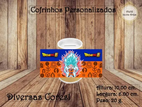 Cofrinho Personalizado Dragon Ball Z