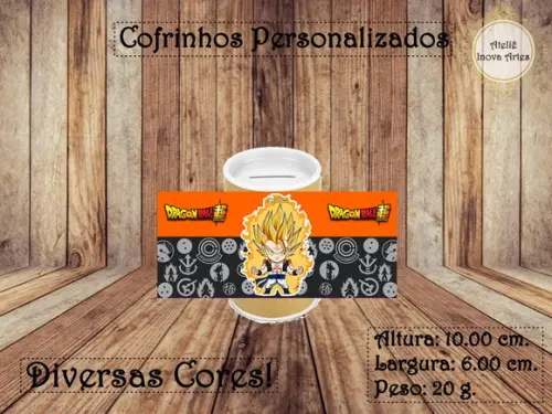 Cofrinho Personalizado Dragon Ball Z