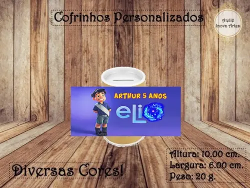 Cofrinho Personalizado Elio