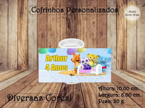 Cofrinho Personalizado Festa das Palavras