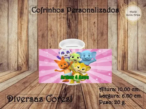 Cofrinho Personalizado Festa das Palavras