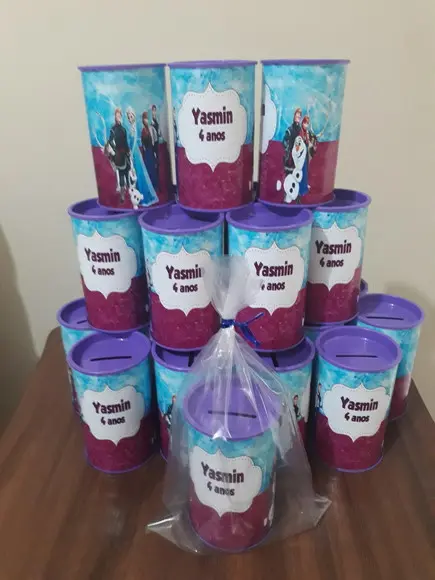 Cofrinho Personalizado Frozen