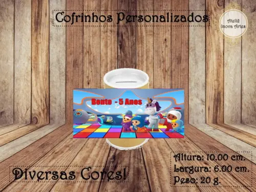 Cofrinho Personalizado Go Jetters