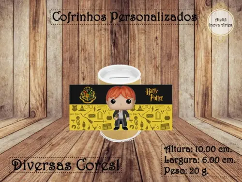 Cofrinho Personalizado Harry Potter