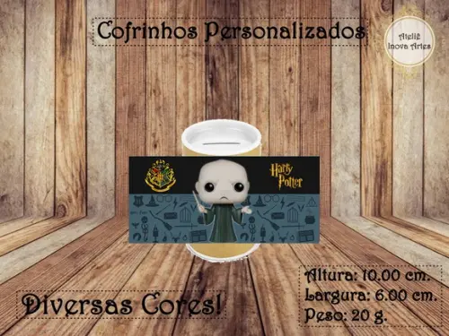 Cofrinho Personalizado Harry Potter