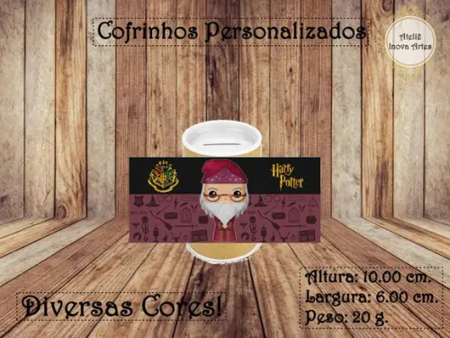 Cofrinho Personalizado Harry Potter