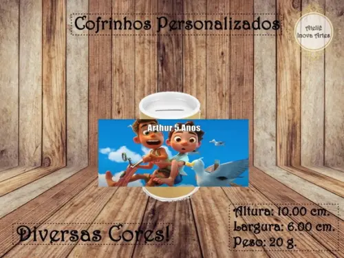 Cofrinho Personalizado Luca