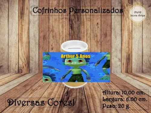Cofrinho Personalizado Luca