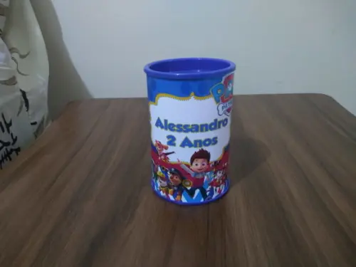 Cofrinho Personalizado Patrulha Canina