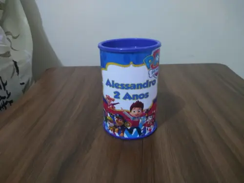 Cofrinho Personalizado Patrulha Canina