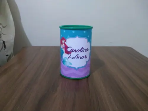 Cofrinho Personalizado Pequena Sereia