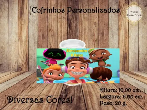 Cofrinho Personalizado Power Rockers