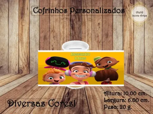 Cofrinho Personalizado Power Rockers