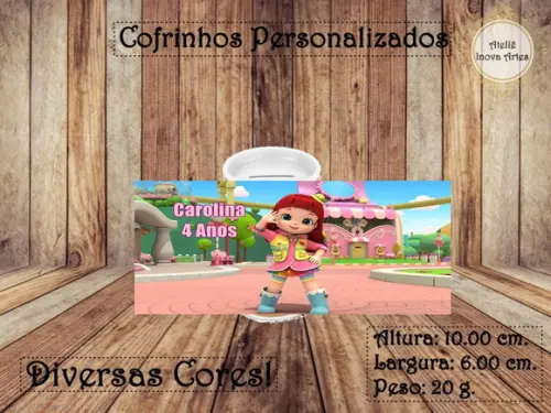 Cofrinho Personalizado Rainbow Ruby