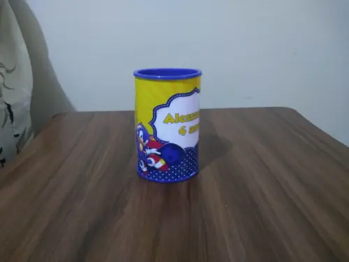 Cofrinho Personalizado Sonic