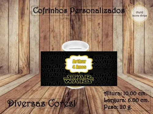Cofrinho Personalizado Star Wars