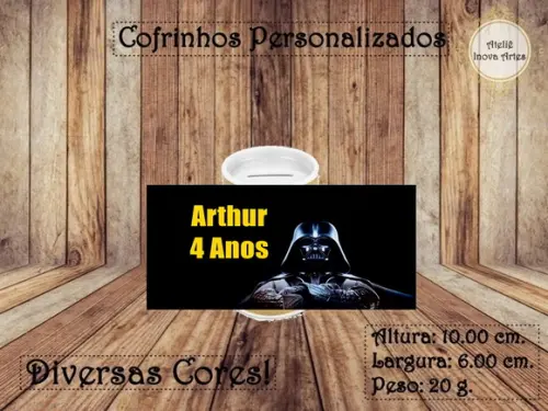 Cofrinho Personalizado Star Wars