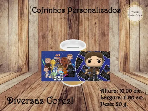 Cofrinho Personalizado Star Wars
