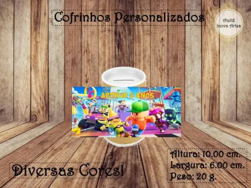Cofrinho Personalizado Stumble Guys