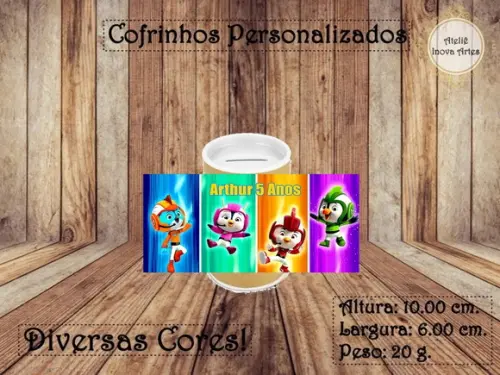 Cofrinho Personalizado Top Wing
