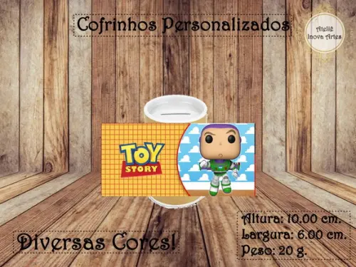Cofrinho Personalizado Toy Story