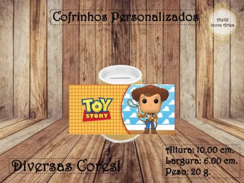 Cofrinho Personalizado Toy Story