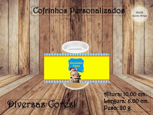 Cofrinho Personalizado Up Altas Aventuras