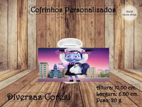 Cofrinho Personalizado Vampirina