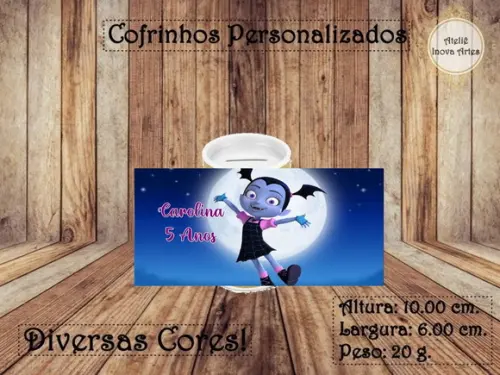 Cofrinho Personalizado Vampirina